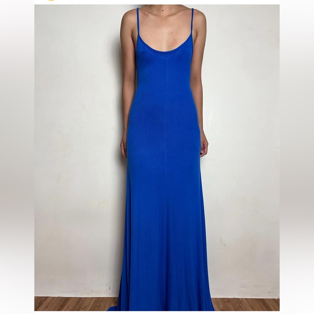 RUDSAK Colbolt Blue Maxi Dress size medium